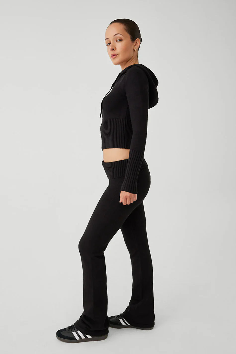 Patricia | Knit pants and sweatshirt set