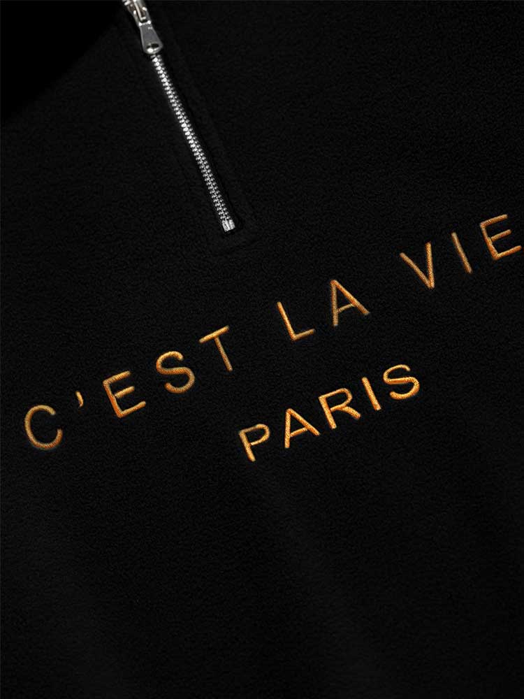 Paris Fleece Zipper