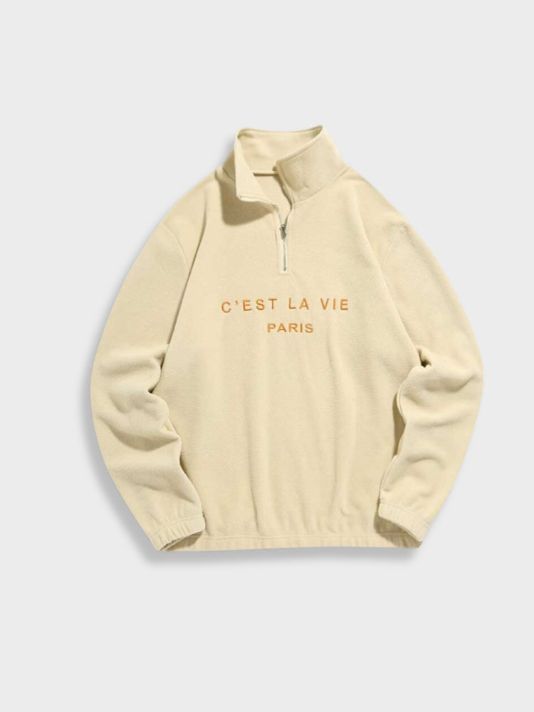 Paris Fleece Zipper