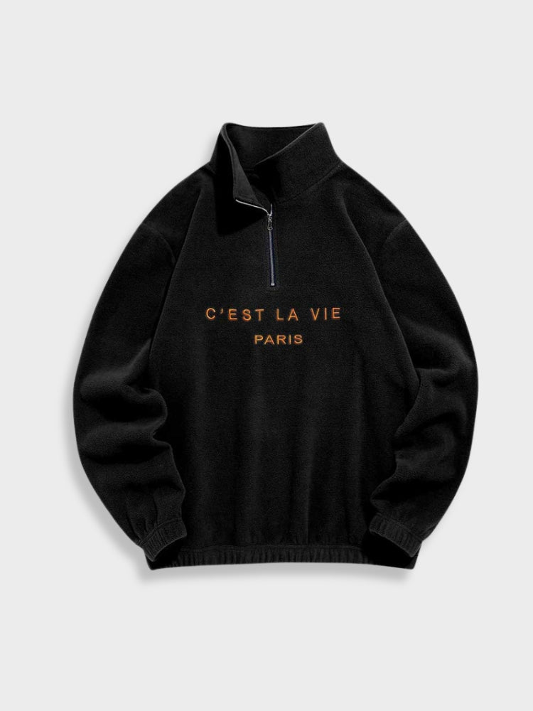 Paris Fleece Zipper