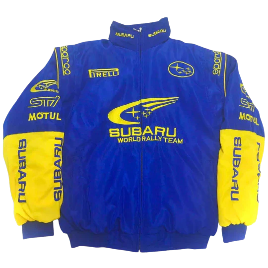 Blue Subaru Jacket